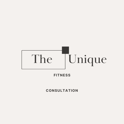 Beige-Minimalist-Simple-and-Elegant-Logo The Unique Fitness