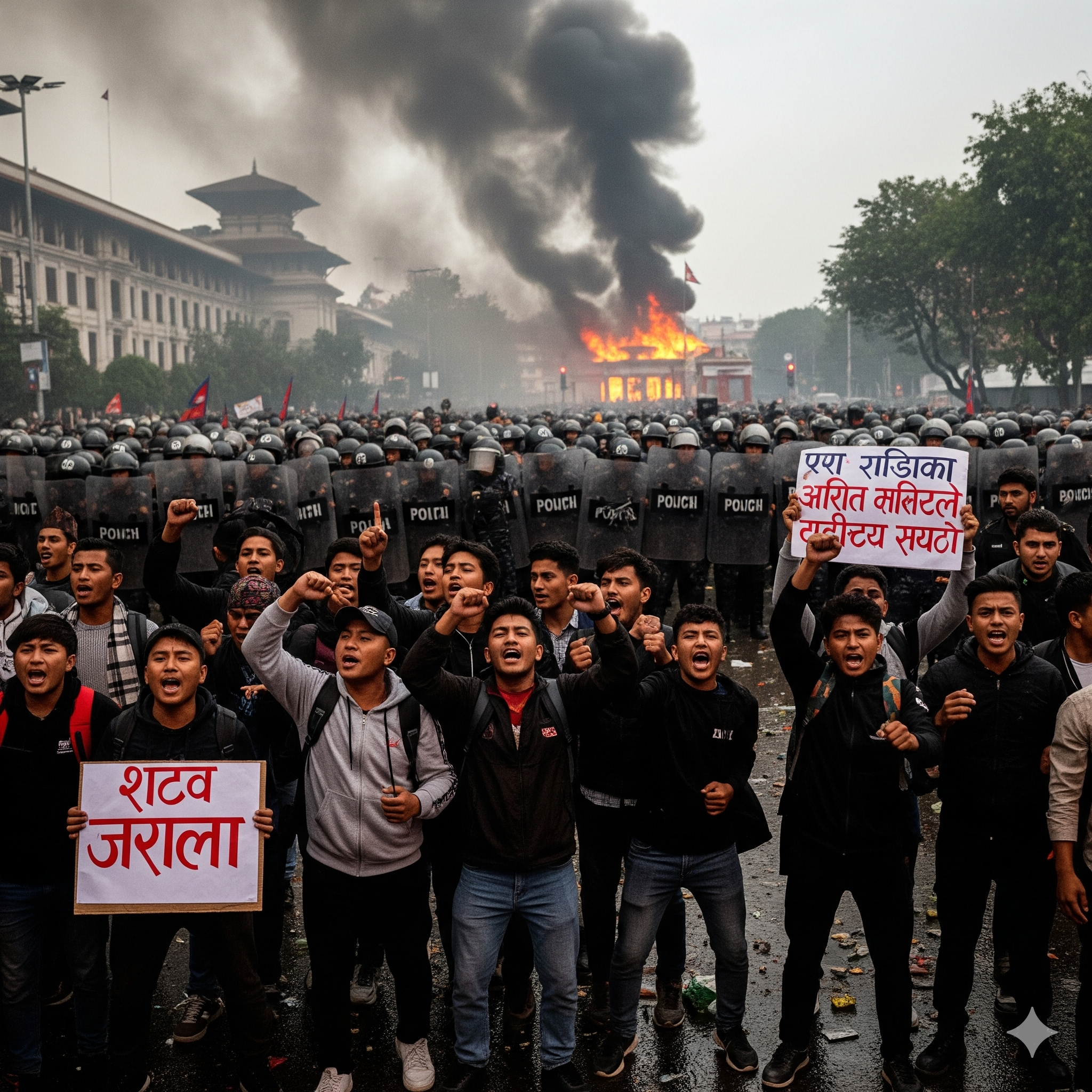Nepal protests