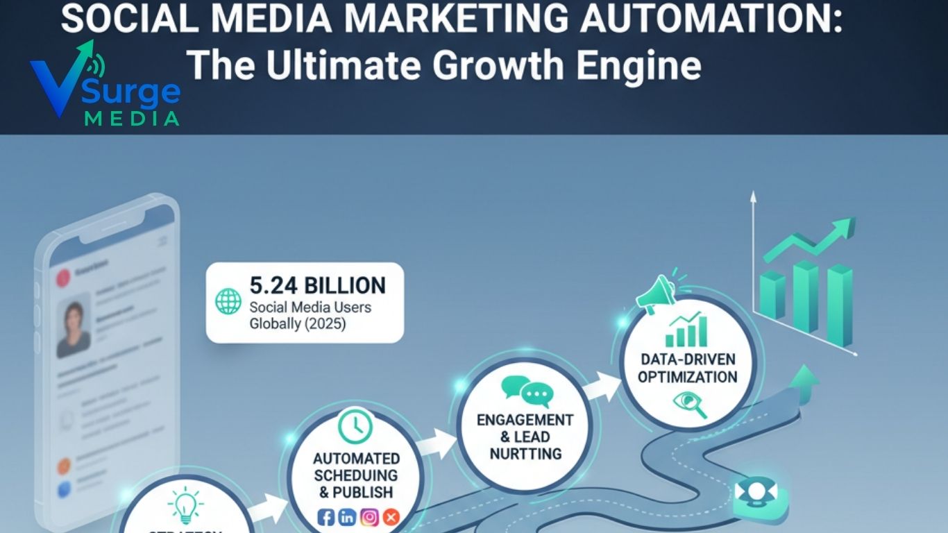 Social media marketing with vsurgemedia