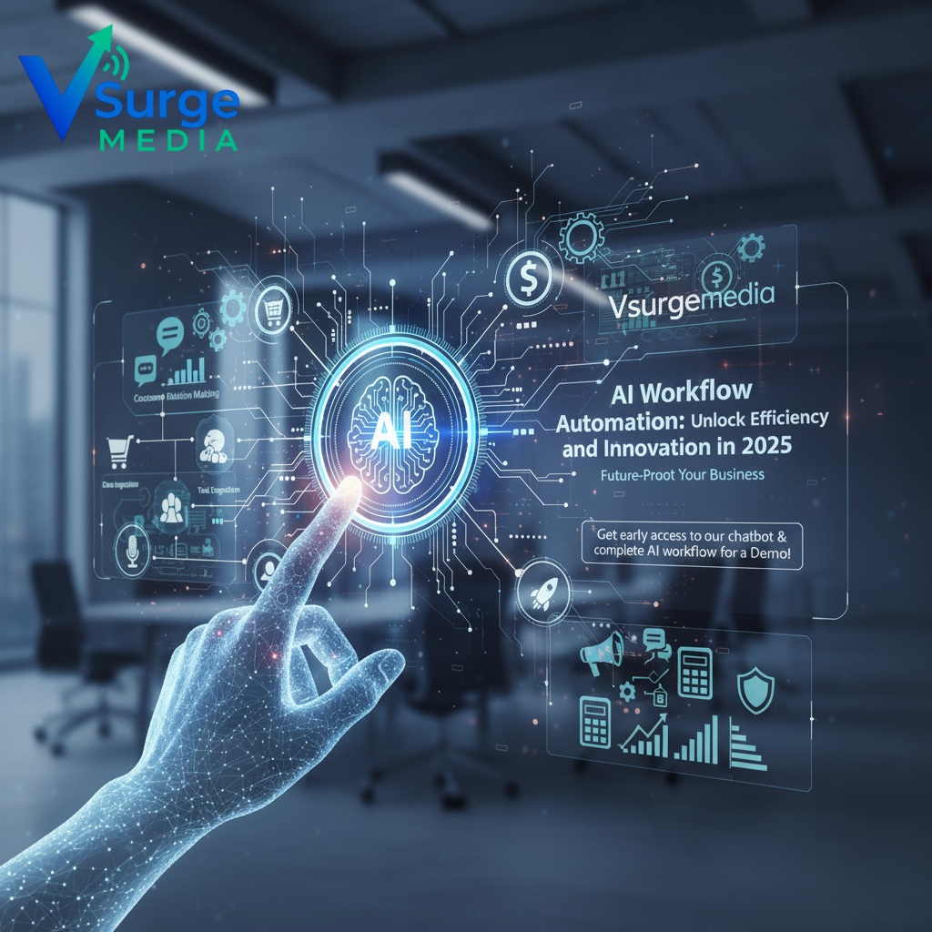 Vsurgemedia AI workflow automation
