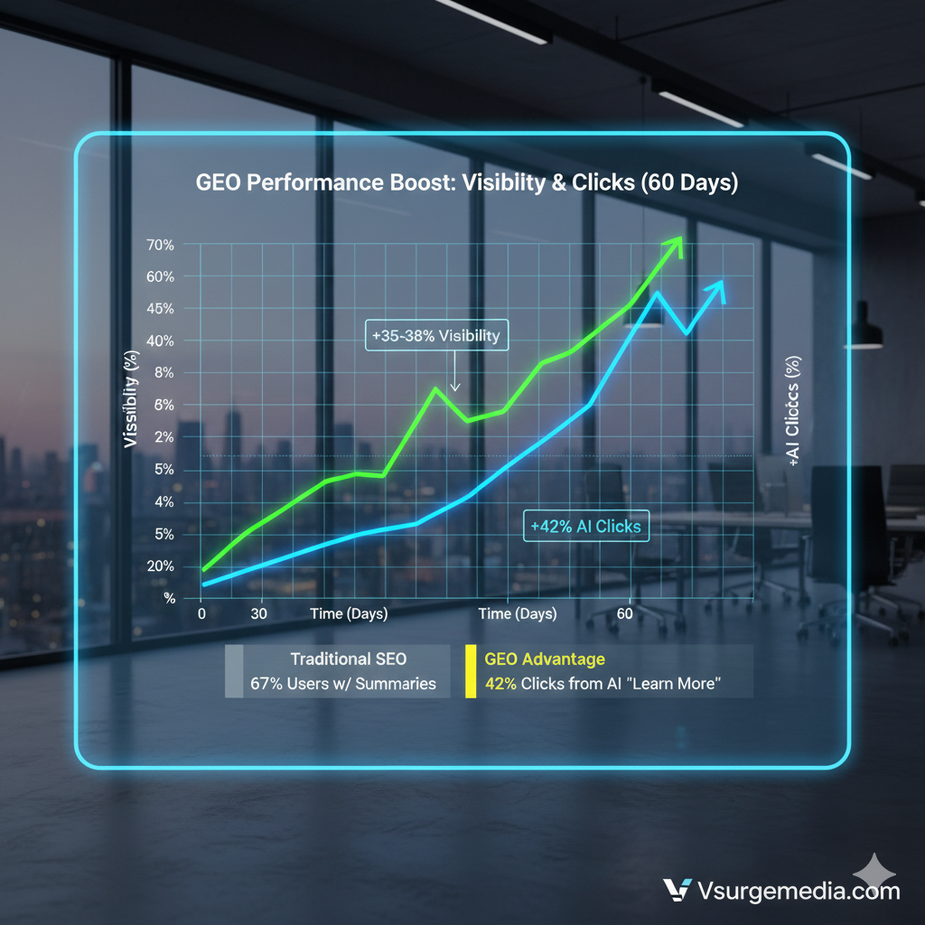How Generative Engine Optimization (GEO) Helps You Rank Faster on Google & AI Search — Complete 2026 Guide by Vsurgemedia