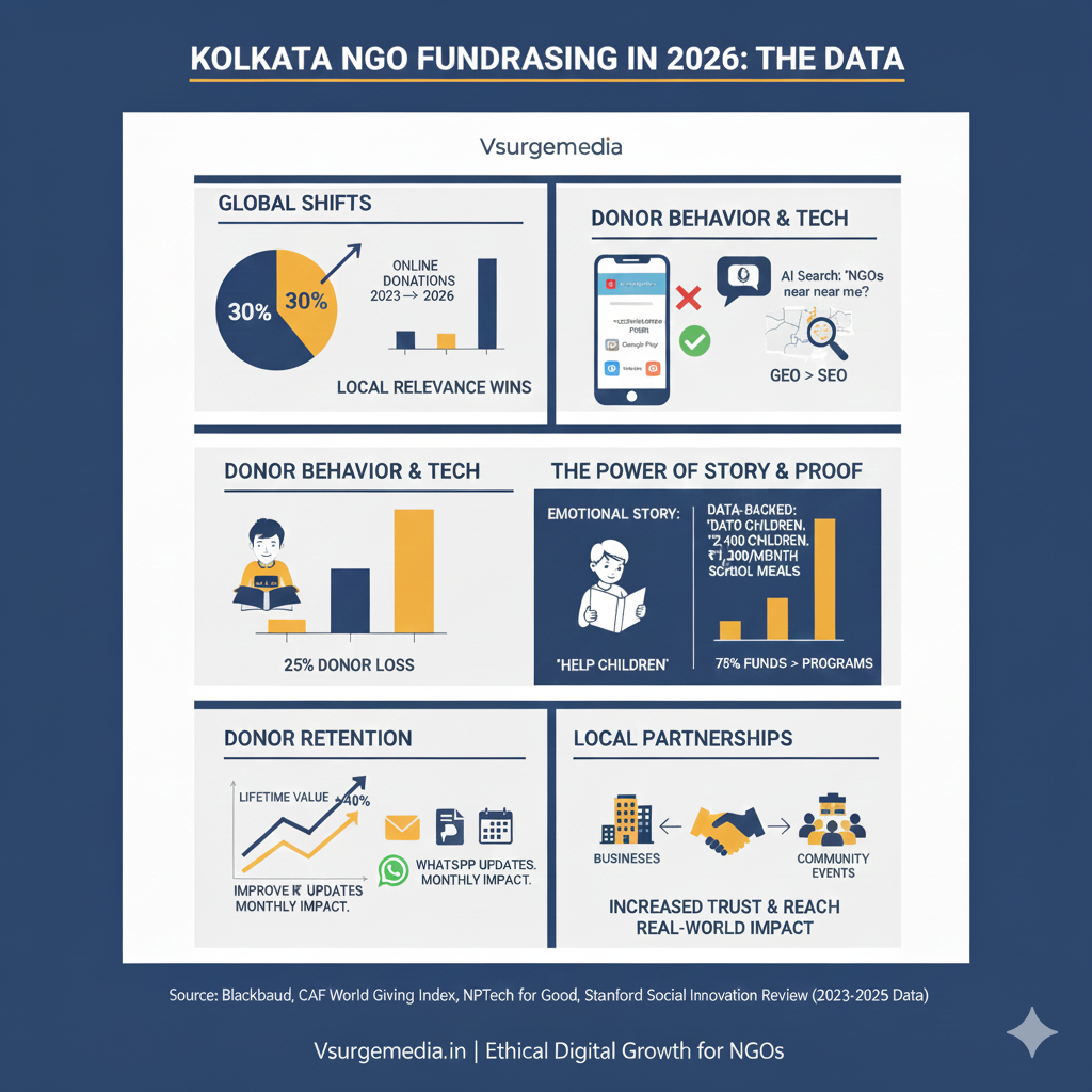 Kolkata NGO Fundraising Strategies in 2026