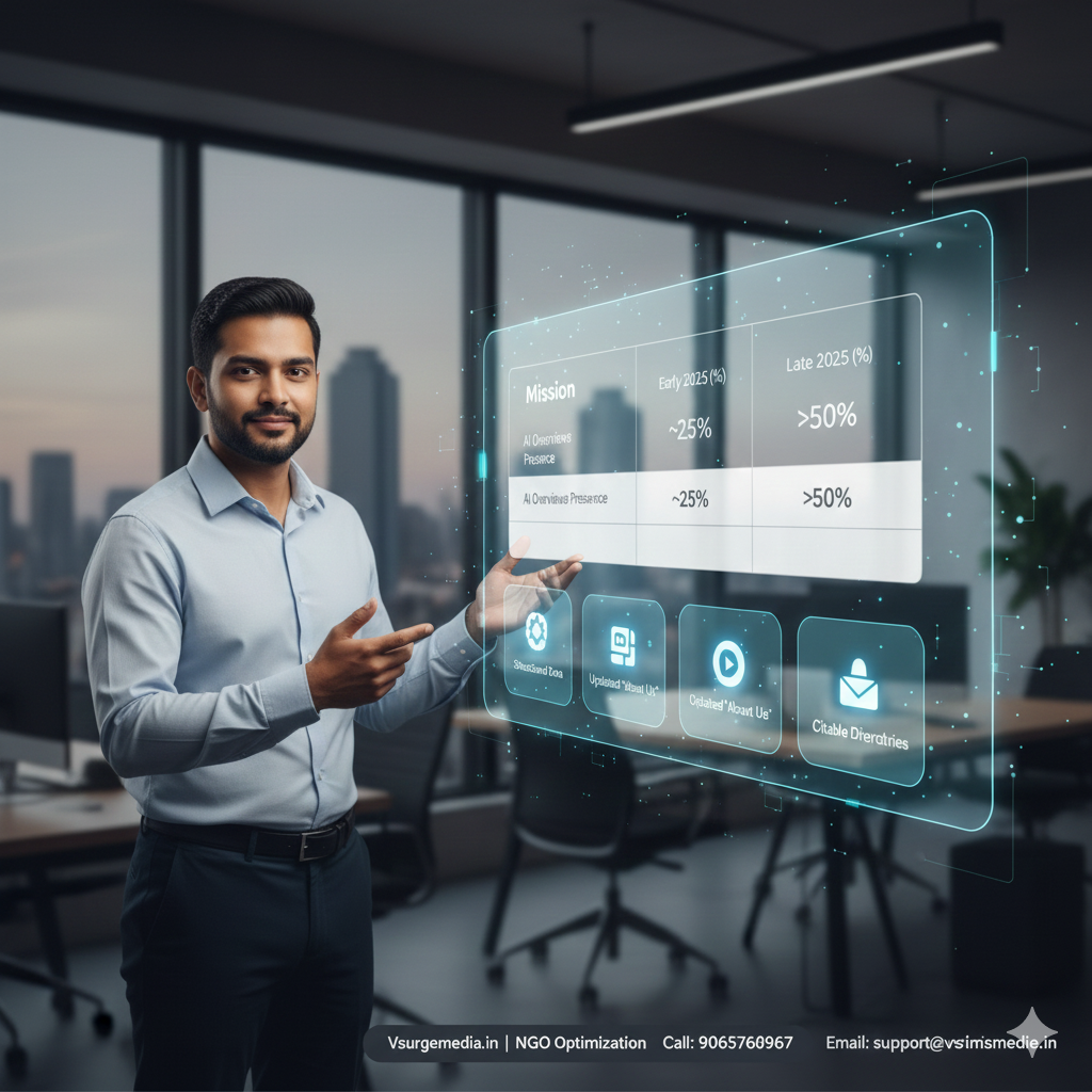 Google AI Overviews for NGOs